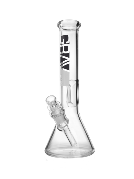 Grav Labs 8" Beaker Water Pipe w/ Fixed Downstem