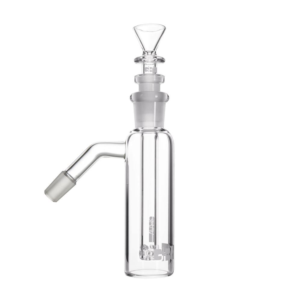 5.5" Standard Ash Catcher - 90 degree angle | 14mm joint - Clear