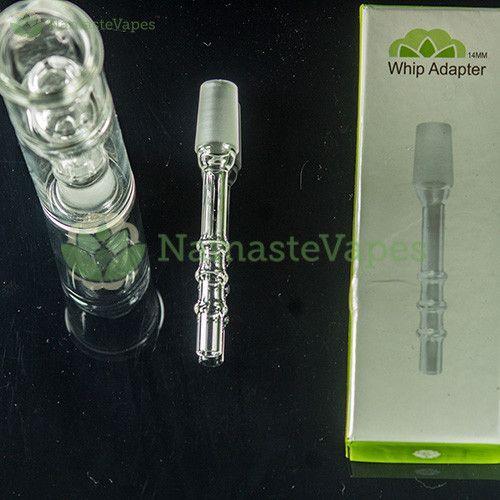 NamasteVapes Glass 14mm Whip Water Tool Adapter