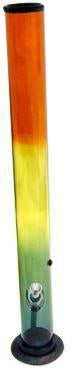Acrylic Straight Bong Rasta
