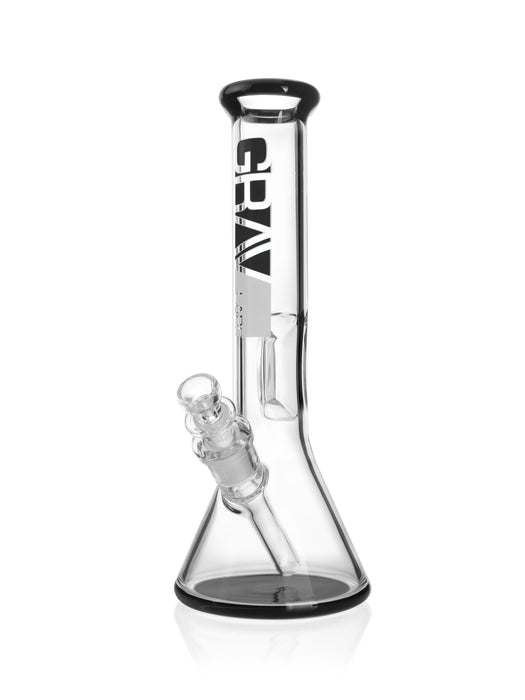 Grav Labs 8" Beaker Water Pipe w/ Fixed Downstem